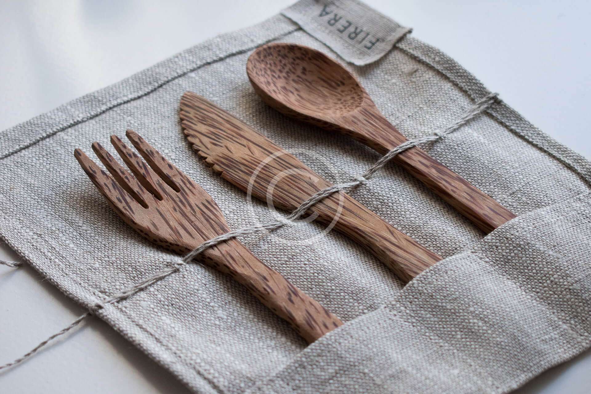 Custom wooden tableware